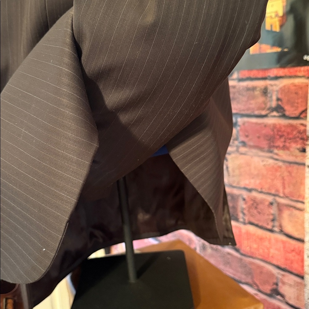 Joseph & Feiss Super 100's Brown Coat - Picture 10 of 17